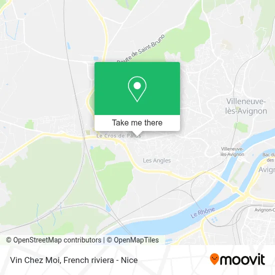 Vin Chez Moi map