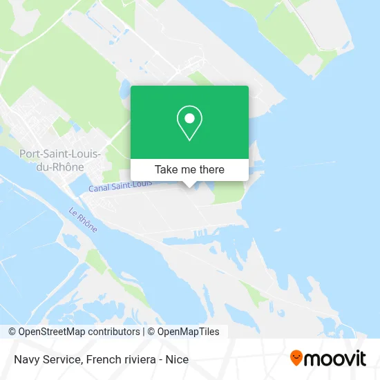 Navy Service map