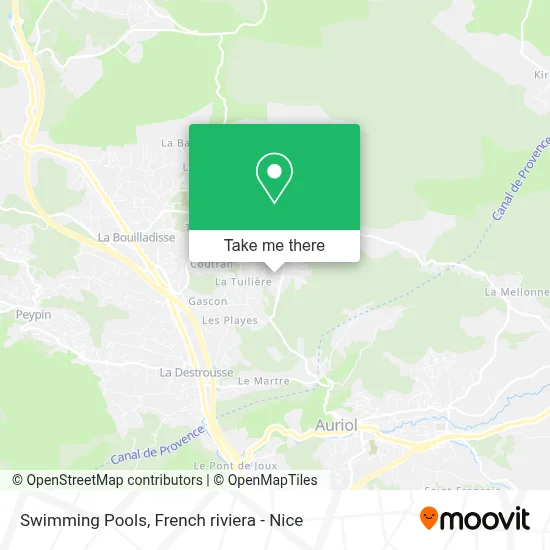 Piscine map