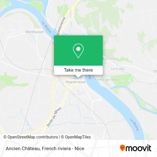 Ancien Château map