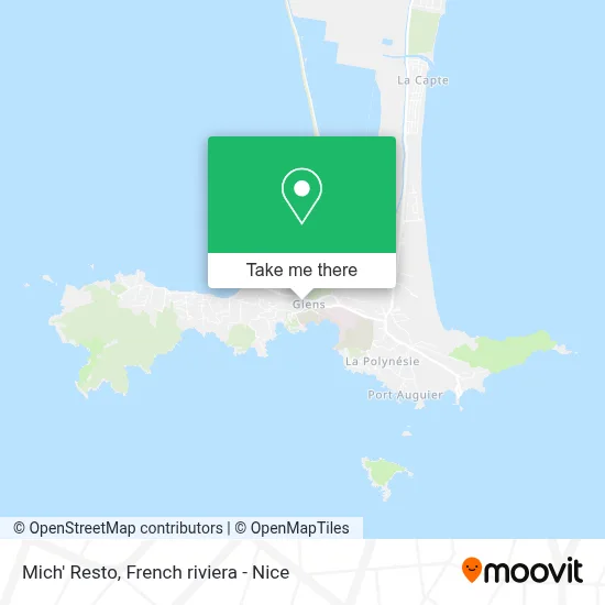 Mich' Resto map
