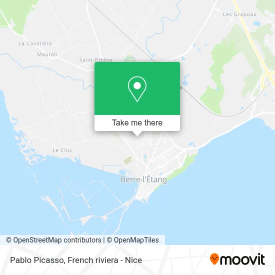 Pablo Picasso map