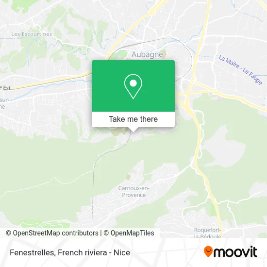 Fenestrelles map