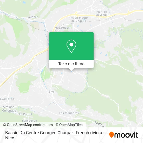 Bassin Du Centre Georges Charpak map