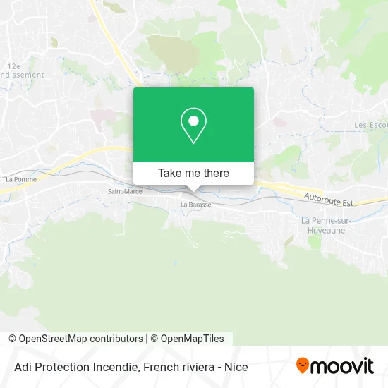 Adi Protection Incendie map