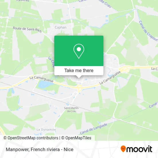 Manpower map