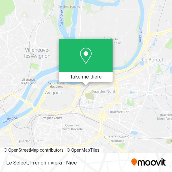 Le Select map