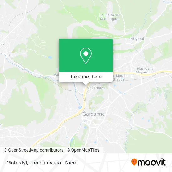 Motostyl map