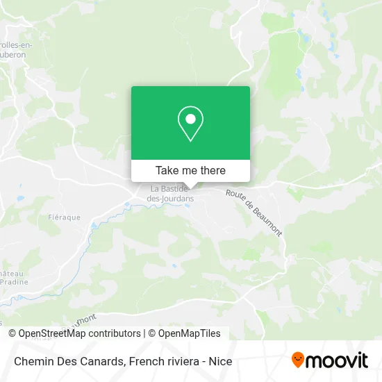 Chemin Des Canards map