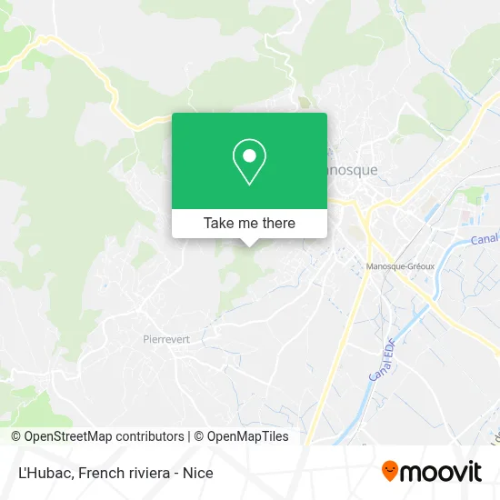 L'Hubac map