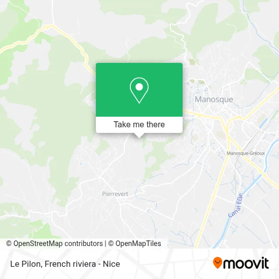 Le Pilon map