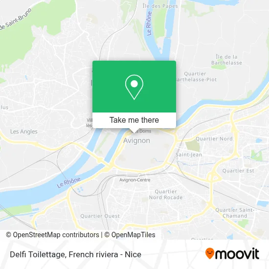 Delfi Toilettage map