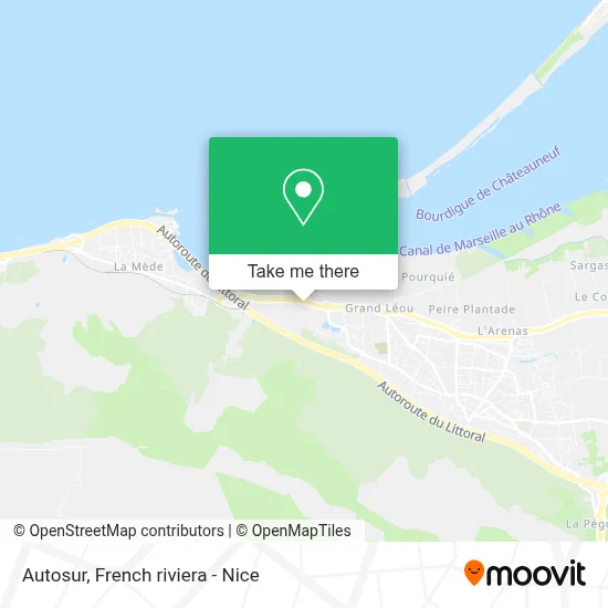 Autosur map
