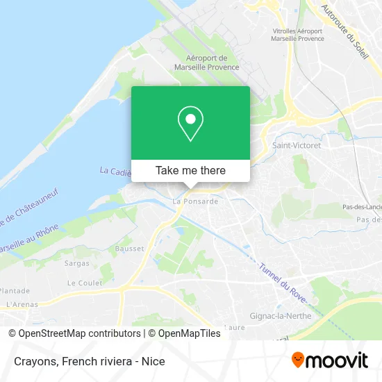 Crayons map