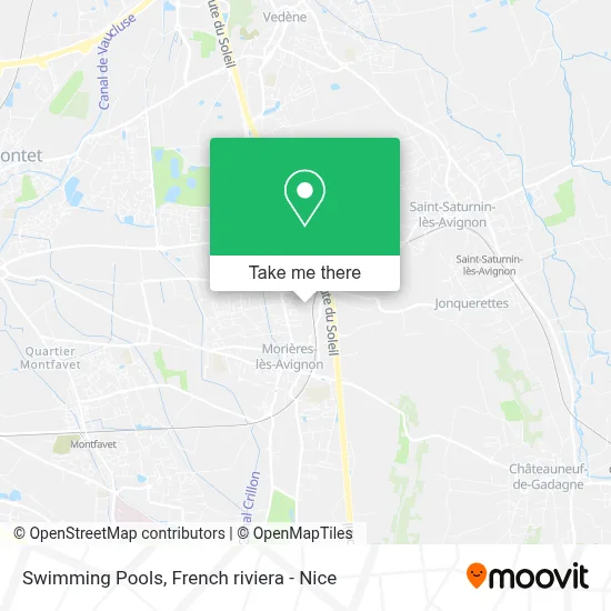 Piscine map