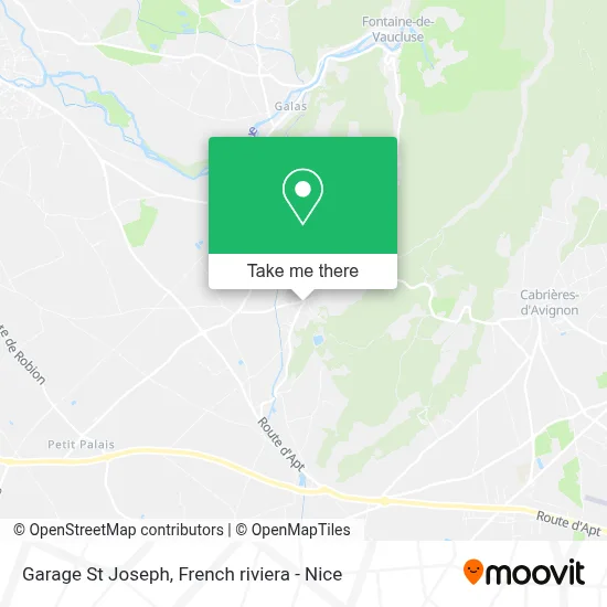 Garage St Joseph map