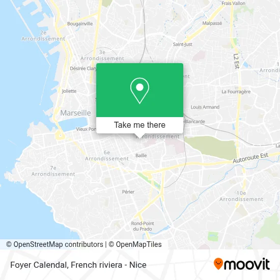 Foyer Calendal map