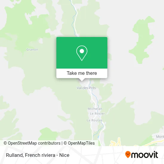 Mapa Rulland