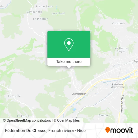 Fédération De Chasse map