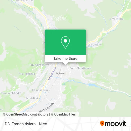 D8 map