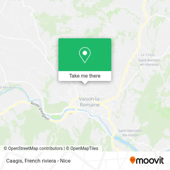 Caagis map