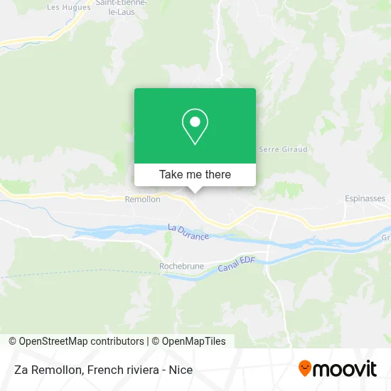 Za Remollon map