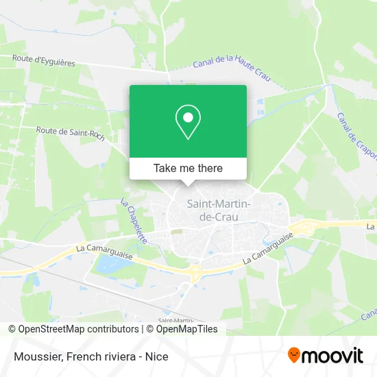 Moussier map