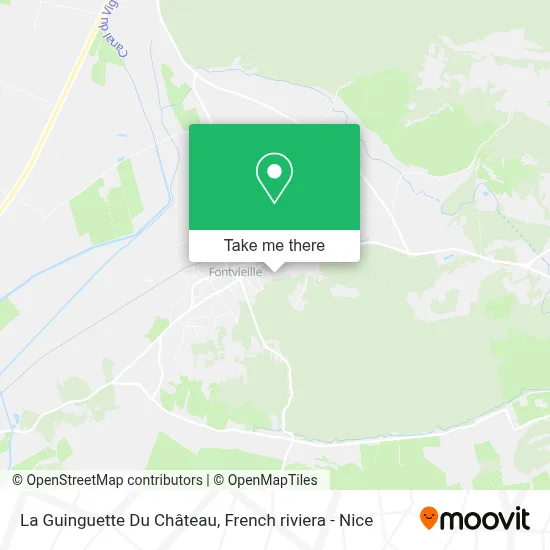 La Guinguette Du Château map