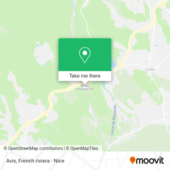 Avis map
