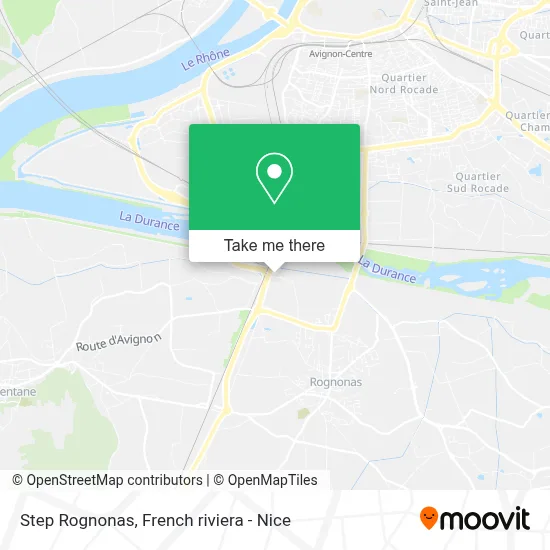 Step Rognonas map