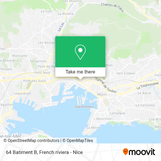 64 Batiment B map