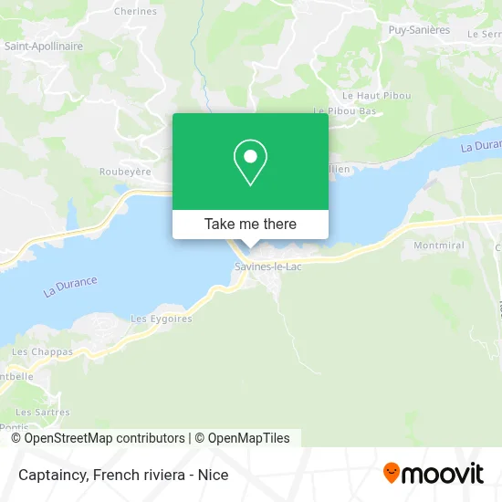 Capitainerie map