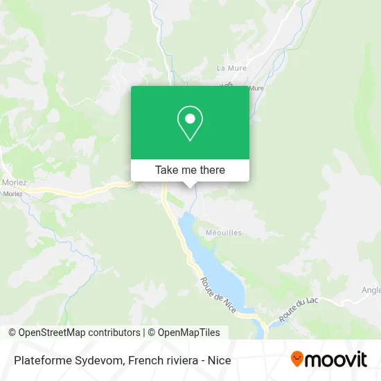Plateforme Sydevom map