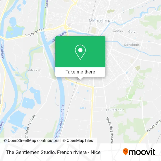 The Gentlemen Studio map