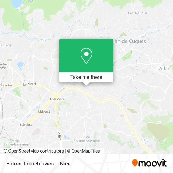Entree map