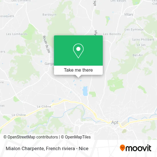 Mialon Charpente map