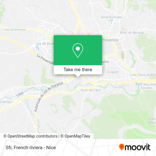 Sfr map