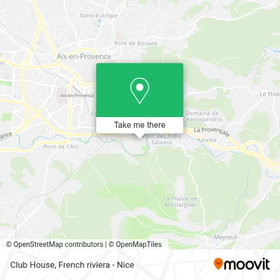 Club House map