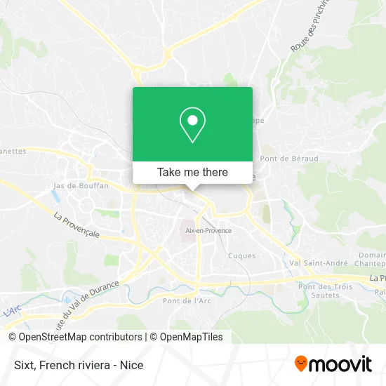 Sixt map