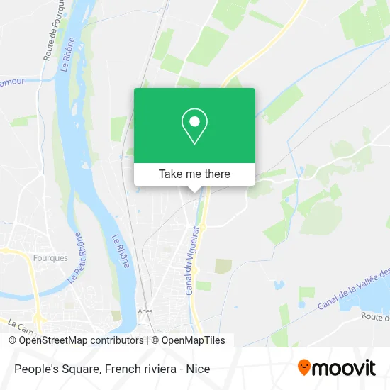 People's Square map