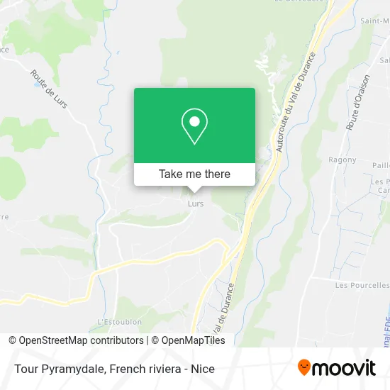 Tour Pyramydale map