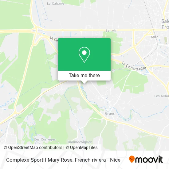 Complexe Sportif Mary-Rose map