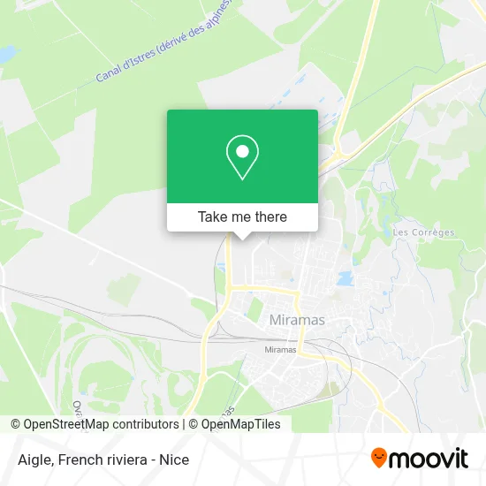 Aigle map
