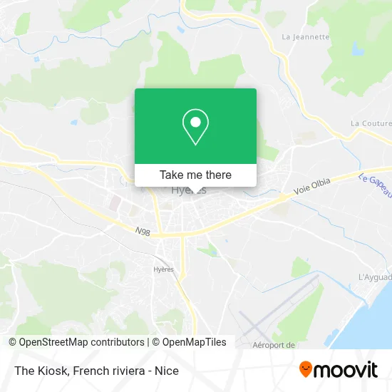 Le Kiosque map