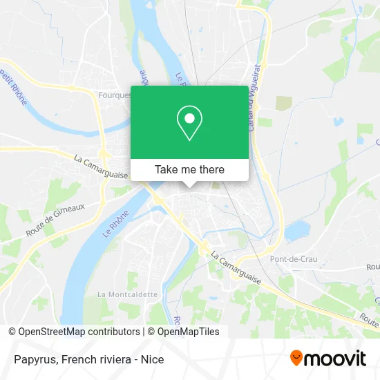 Papyrus map