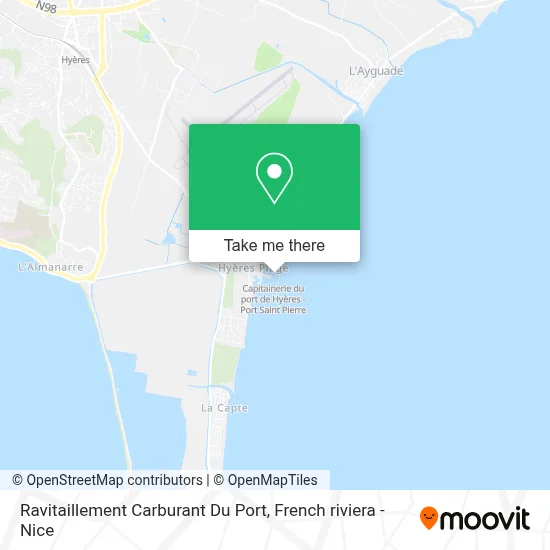 Mapa Ravitaillement Carburant Du Port