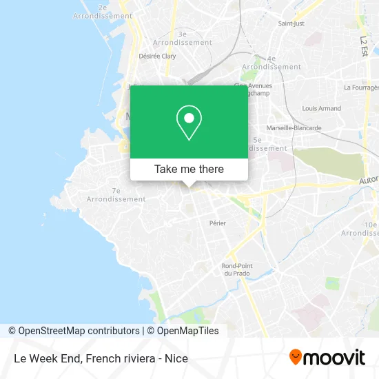 Le Week End map