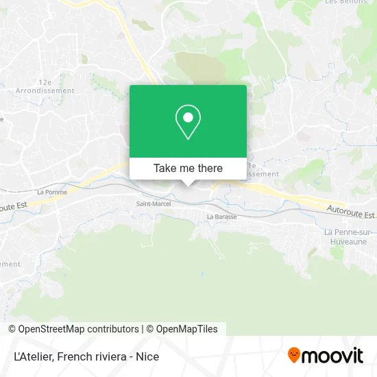 L'Atelier map