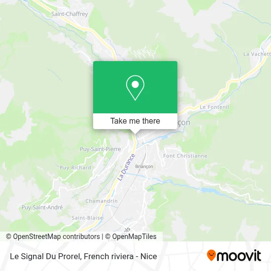 Le Signal Du Prorel map