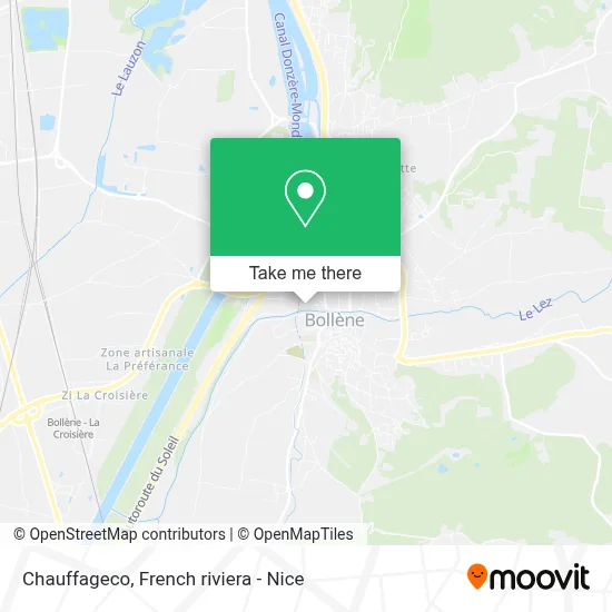 Chauffageco map